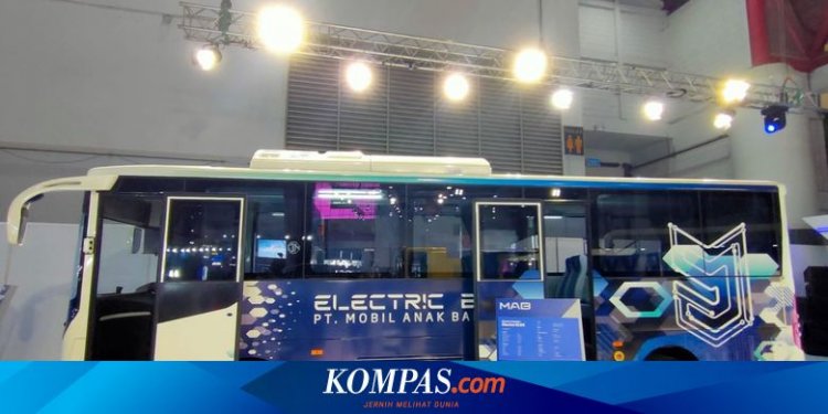 Pasar Terbesar Bus Listrik MAB Jadi Kendaraan Operasional Perusahan