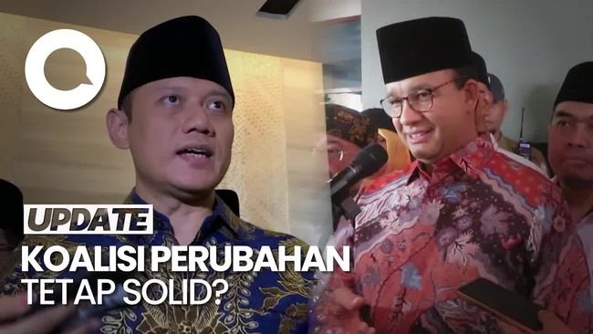 Anies-AHY Bicara Koalisi Perubahan Usai Johnny G Plate Jadi Tersangka