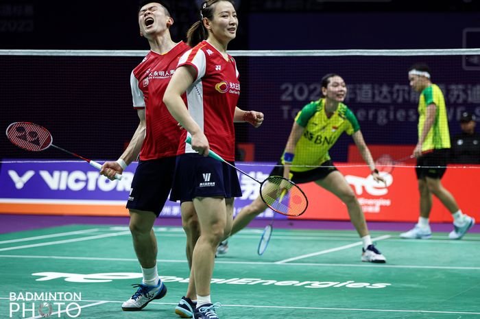 Sudirman Cup 2023 - Gulung Indonesia, Mode Santai Monster Ganda Campuran Zheng/Huang Luar Biasa