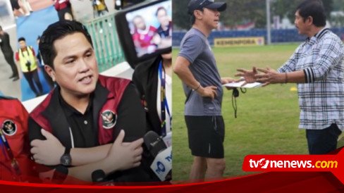 Erick Thohir Minta Indra Sjafri Tangani Timnas Senior untuk Asian Games, Shin Tae-yong Diminta Siap-siap …