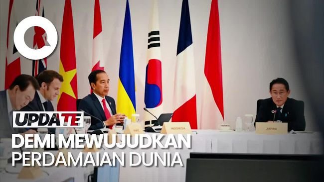 Jokowi Kembali Bicara Pemimpin Harus Berani, Kali Ini di KTT G7