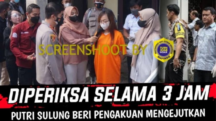 CEK FAKTA: Trisha Eungelica, Putri Sulung Ferdy Sambo Resmi Dipenjara, Benarkah?