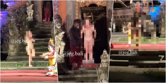 Viral Bule Bugil Saat Pementasan Tari di Bali