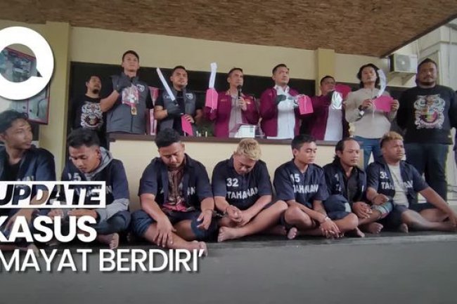 Peran 7 Tersangka Kasus 'Mayat Berdiri' Semarang