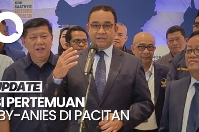 Anies Ungkap Isi Pertemuan dengan SBY di Pacitan: Diskusi Politik