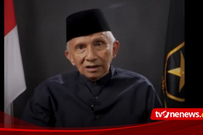 Heboh Jokowi Ingin Cawe-cawe Pilpres 2024, Amien Rais: Hentikan Manuver Ugal-ugalan Anda