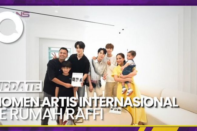 Lihat Lagi Kedekatan Raffi Ahmad dengan Sederet Artis Internasional