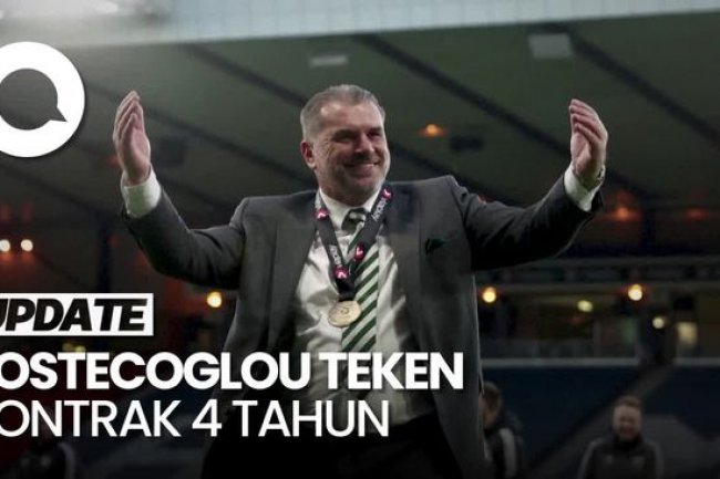 Ange Postecoglou Resmi Latih Tottenham