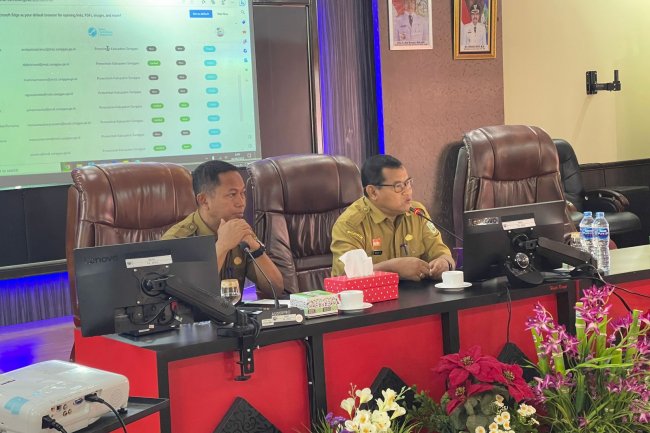 Sekda Harap Kepala Perangkat Daerah dan Camat Miliki Komitmen Hadapi Perkembangan Teknologi Informasi