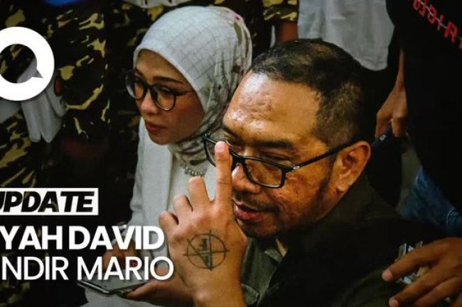 Aksi Ayah David Sebut Mario Ganteng-Penguasa Jaksel di Sidang