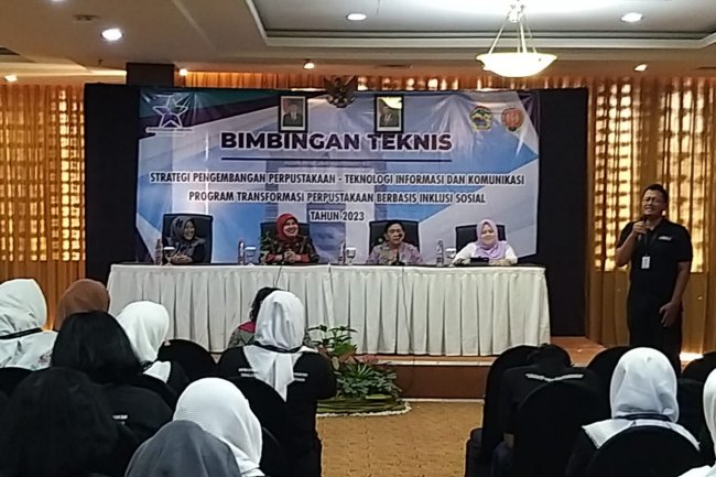 Bimbingan Teknis Strategi Pengembangan Perpustakaan dan Teknologi Informasi dan Komunikasi