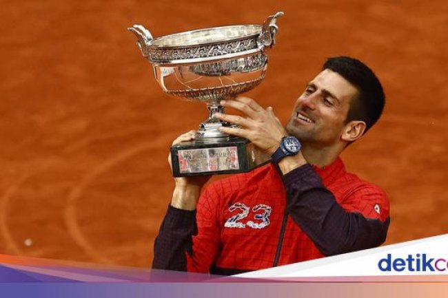 Djokovic Sudah 23 Gelar Grand Slam: Lewati Nadal, Dekati Court