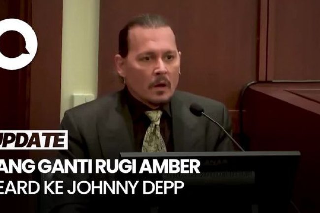 Johnny Depp Sumbangkan Uang Ganti Rugi Amber Heard ke Badan Amal