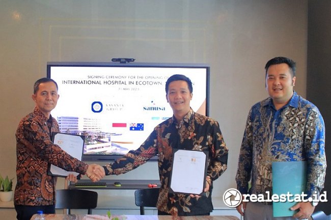 Perusahaan Australia Bangun Rumah Sakit Internasional di Eco Town Sawangan