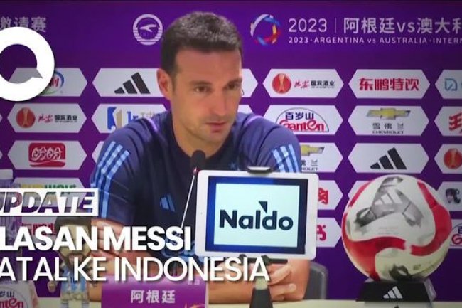 Ternyata Kebijakan Scaloni yang Bikin Messi Batal ke Indonesia
