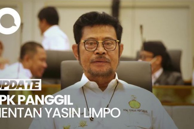 Saat Mentan SYL Bicara Unsur Politik Dipanggil KPK hingga NasDem Membela