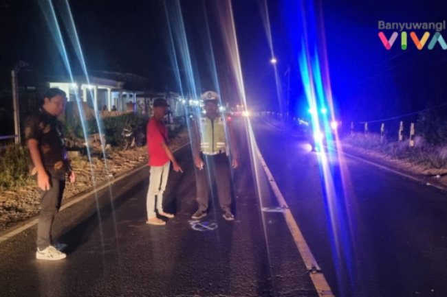 1 Orang Tewas Korban Kecelakaan Beruntun di Banyuwangi