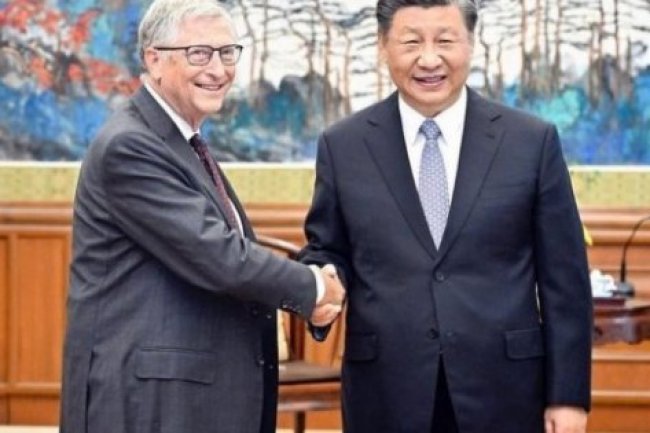 Bertemu di Cina, Xi Jinping Menyebut Bill Gates Teman Lama