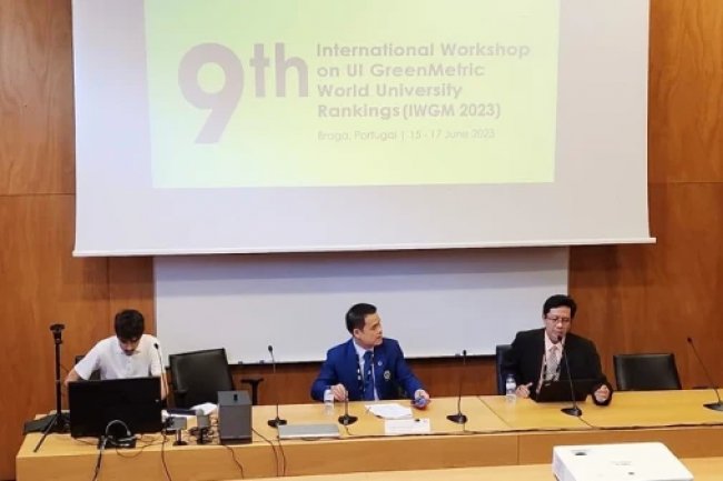 Bahas Pengelolaan Air Kampus, Rektor UIN Raden Intan Jadi Pembicara Workshop Internasional di Portugal