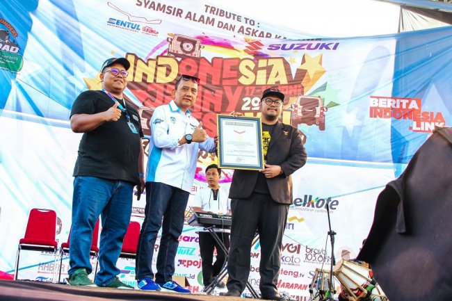 Indonesia Jimny Festival 2023 Ciptakan Rekor MURI di Sirkuit Internasional Sentul