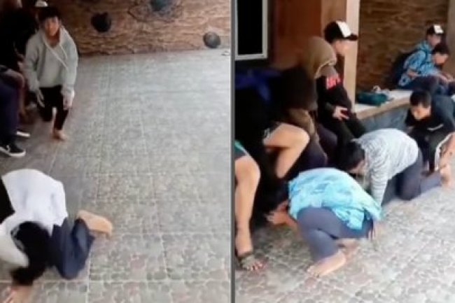 Pelaku Bullying Pelajar Cium Kaki dan Kepala Ditendang Ditangkap
