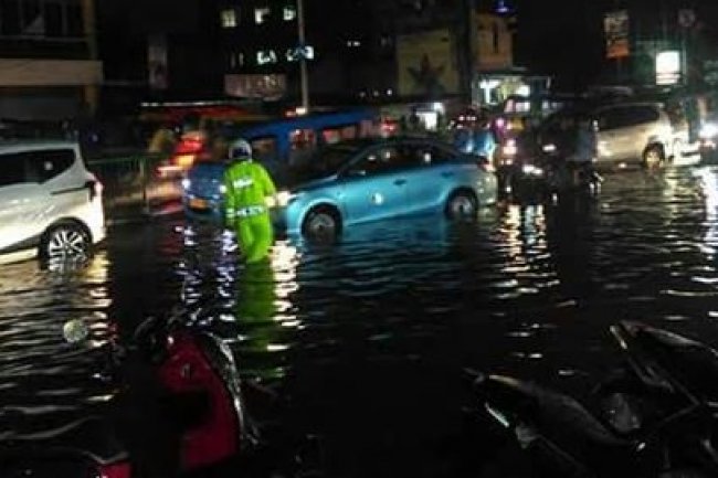 Hujan Berjam-jam, Permukiman hingga Penjara di Depok Kebanjiran