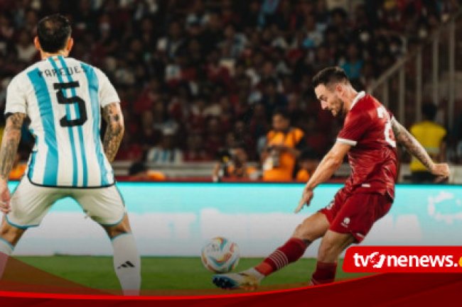 Terungkap Ini yang Dibicarakan Antara Marc Klok dengan Alejandro Garnacho Usai Laga Timnas Indonesia Vs Argentina