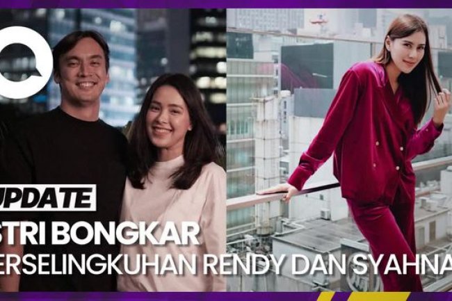 Heboh Isu Perselingkuhan Artis, Kali Ini Syahnaz dan Rendy Kjaernett