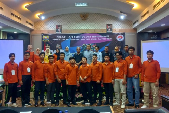 JMSI Jambi Isi Materi dalam Pelatihan Teknologi Informasi Media Online Pemuda 2023
