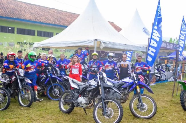 Dukung Aktivitas Off Road, Yamaha Ambil Bagian Dalam Event Enduro Internasional
