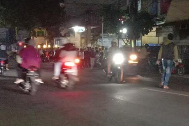 Mencekam Kawasan Jalan Raya Tlogomas Malang, Buntut Peristiwa Mahasiswa Unitri Yang Meninggal