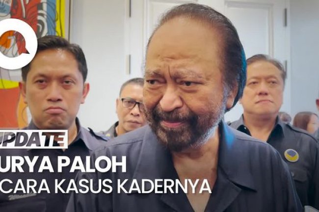 Paloh Tak Menafikan Kadernya Terseret Kasus Karena Kepentingan Politik