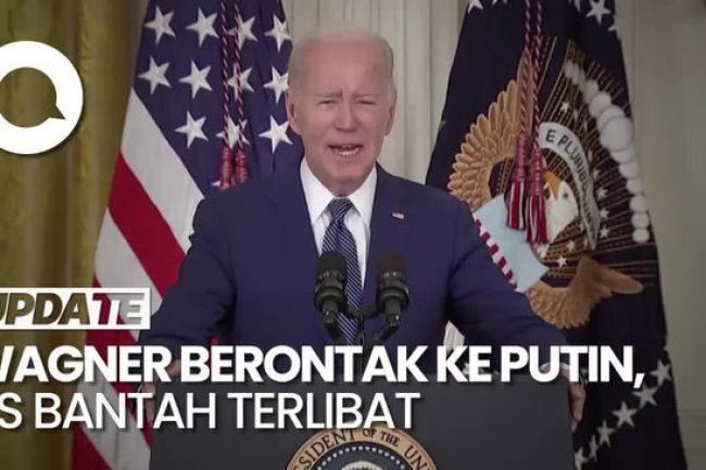 Biden Bantah AS Terlibat dalam Pemberontakan Tentara Bayaran Rusia