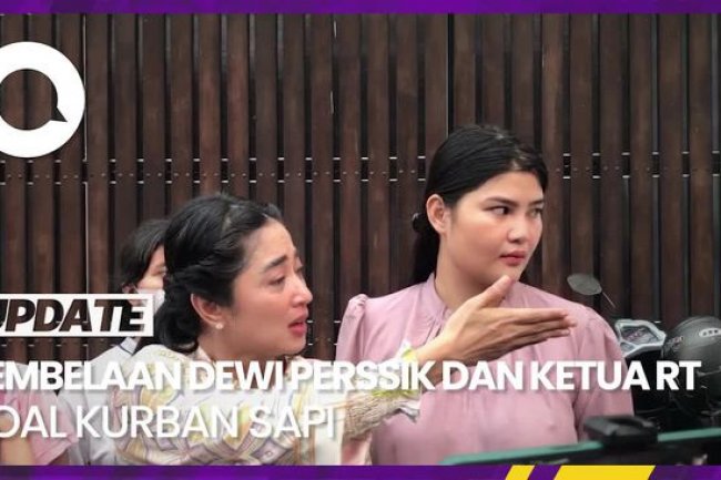 Dewi Perssik soal Polemik Kurban: Tidak Ada Politik di Sini!