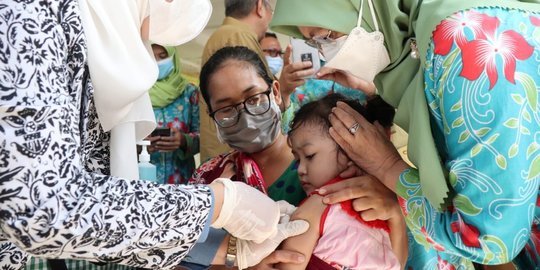 Keterlambatan Imunisasi Anak Bisa Dikejar dengan Imunisasi Ganda