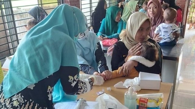 Cegah Hepatitis B Pada Balita, Dinkes Demak Screening HBsAg