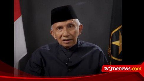 Heboh Jokowi Ingin Cawe-cawe Pilpres 2024, Amien Rais: Hentikan Manuver Ugal-ugalan Anda