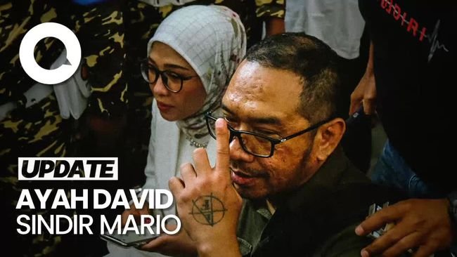 Aksi Ayah David Sebut Mario Ganteng-Penguasa Jaksel di Sidang