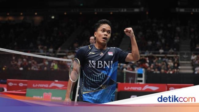 Singapore Open 2023: Head to Head Anthony Ginting Vs Anders Antonsen