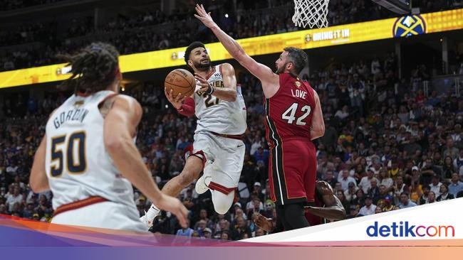 Final NBA 2023: Denver Nuggets Juara, Menang 4-1 atas Miami Heat