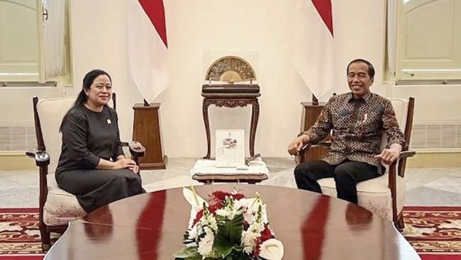 Obrolan Politik di Balik Pertemuan Jokowi dengan Puan dan Ganjar