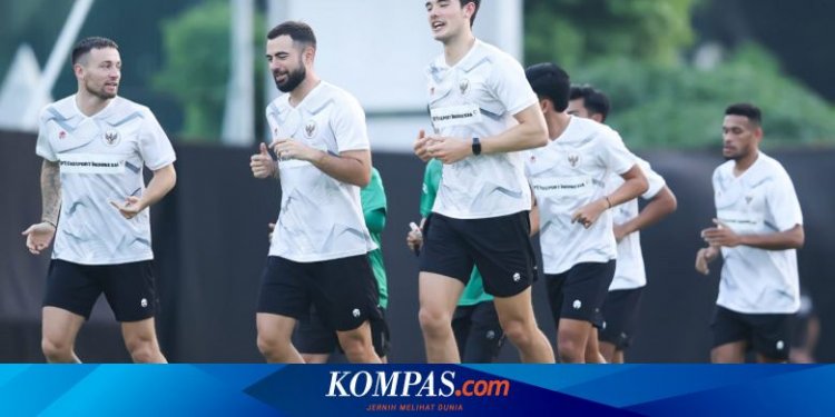 Indonesia Vs Argentina: STY Pasang Kain Hitam, Tango Latihan Tertutup