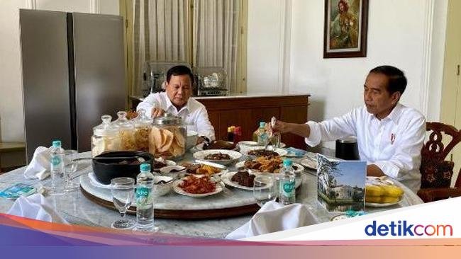 Istana Ungkap Isi Pertemuan Jokowi dan Prabowo Kemarin