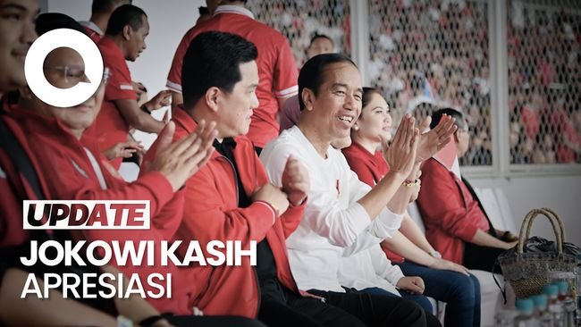 Jokowi Puji Penampilan Timnas Indonesia Lawan Argentina