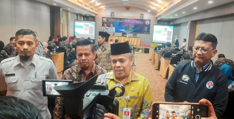 Dispora Jambi Gelar Pelatihan Teknologi Informasi Media Online Pemuda 2023