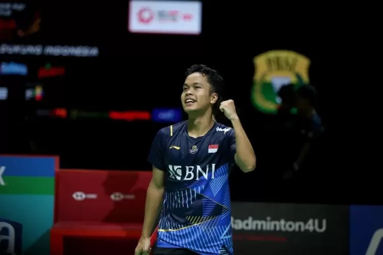 Update ranking bulutangkis tunggal putra BWF usai Indonesia Open 2023, Anthony Ginting tetap di nomor 2 dunia?