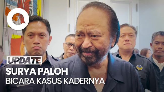 Paloh Tak Menafikan Kadernya Terseret Kasus Karena Kepentingan Politik