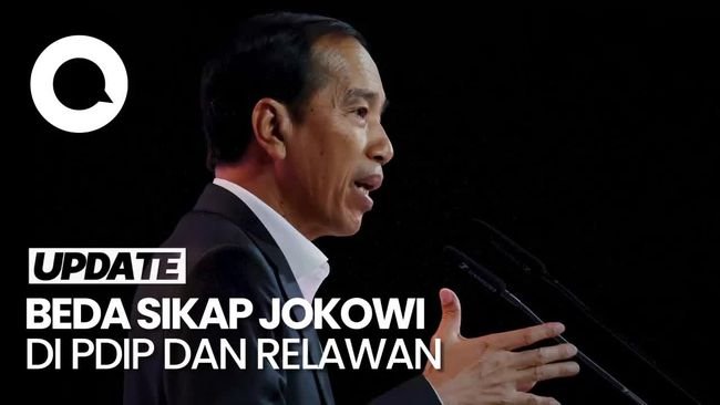 Jokowi Dianggap Tak Nyaman Bahas Pilpres 2024 di PDIP