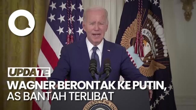 Biden Bantah AS Terlibat dalam Pemberontakan Tentara Bayaran Rusia