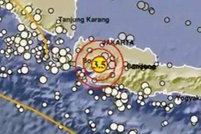 Gempa Magnitudo 3,5 Guncang Bogor